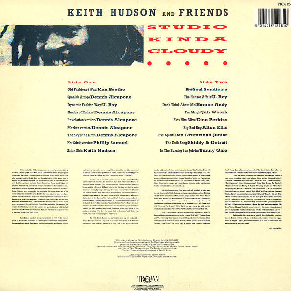 Studio Kinda Cloudy - Keith Hudson And Friends