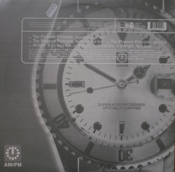 The Pleasure Principle (The Danny Tenaglia Mixes) / Alright (The Todd Terry Mixes)