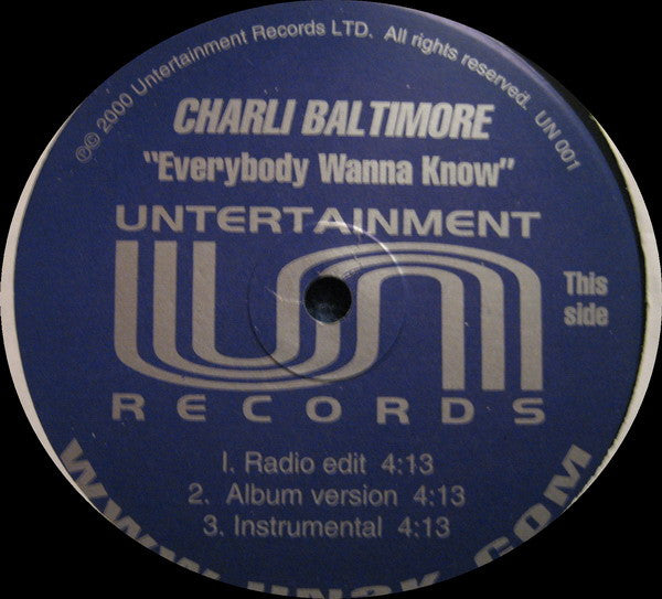 Everybody Wanna Know