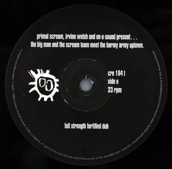 The Big Man And The Scream Team Meet The Barmy Army Uptown