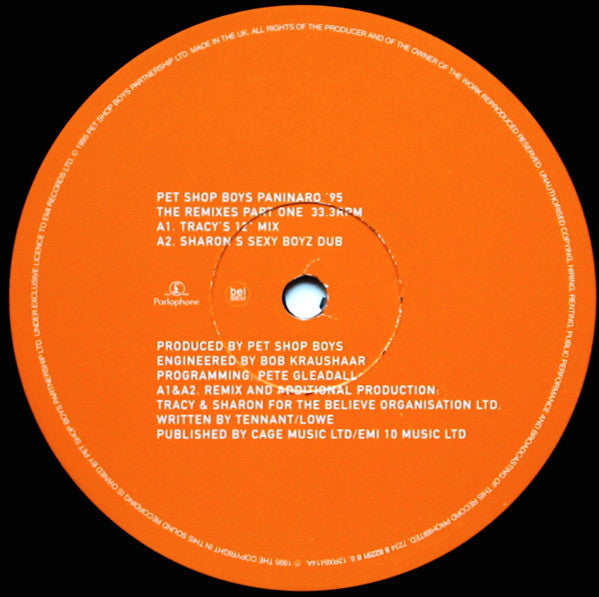 Paninaro '95 (The Remixes Part One)