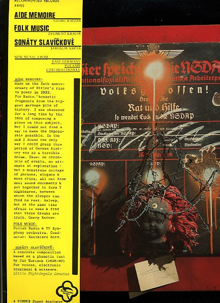 Aide Memoire / Folk Music / Sonáty Slavíčkové