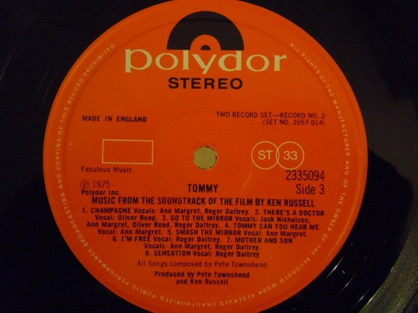 Tommy (Original Soundtrack Recording)