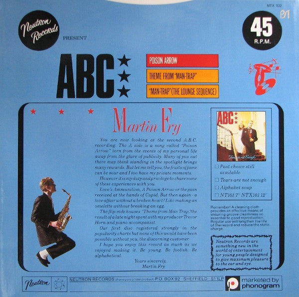 Release: Poison Arrow-Vinyl-UK-1982-NTX 102-110593