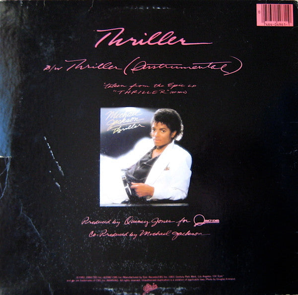 Release: Thriller-Vinyl-US-1984-49-04961-255737