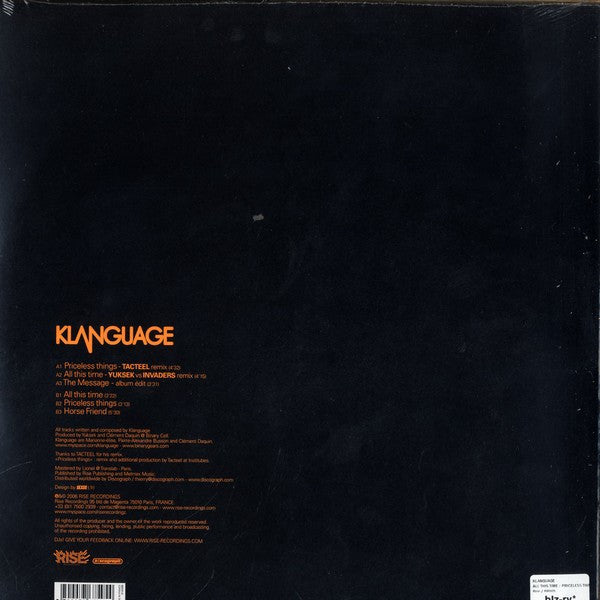 All This Time / Priceless Things EP