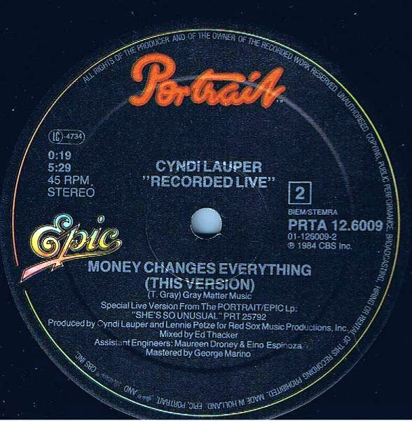 Money Changes Everything