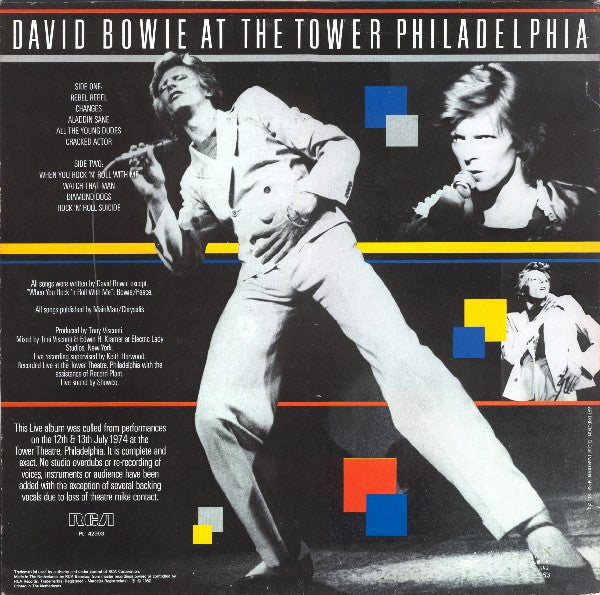 David Bowie At The Tower Philadelphia