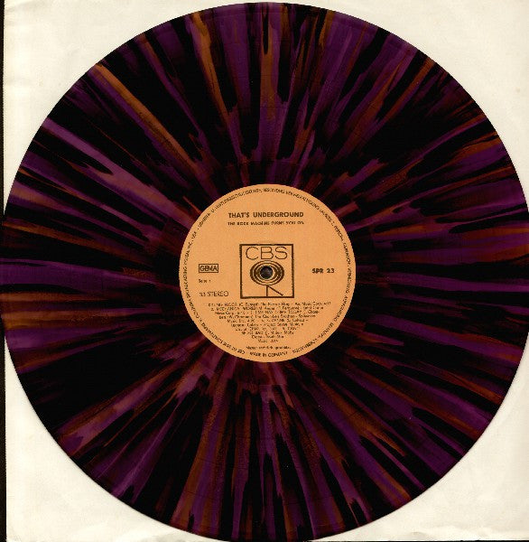 That's Underground (The Rock Machine Turns You On)