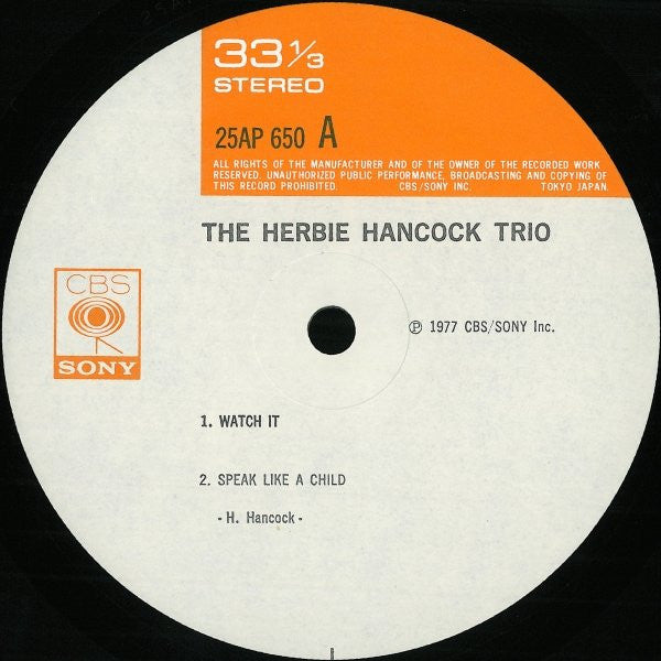 The Herbie Hancock Trio