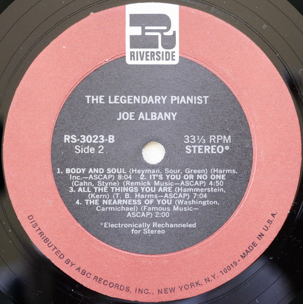 The Legendary Jazz Pianist