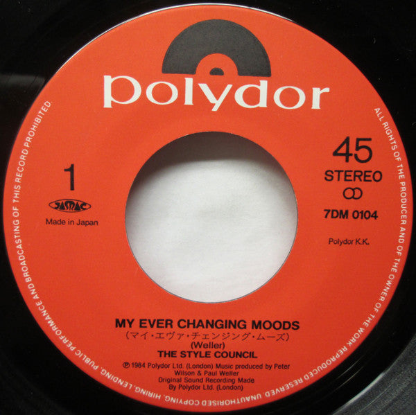 My Ever Changing Moods