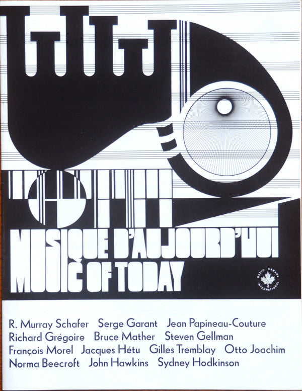 Music of today = Musique d'aujourd'hui