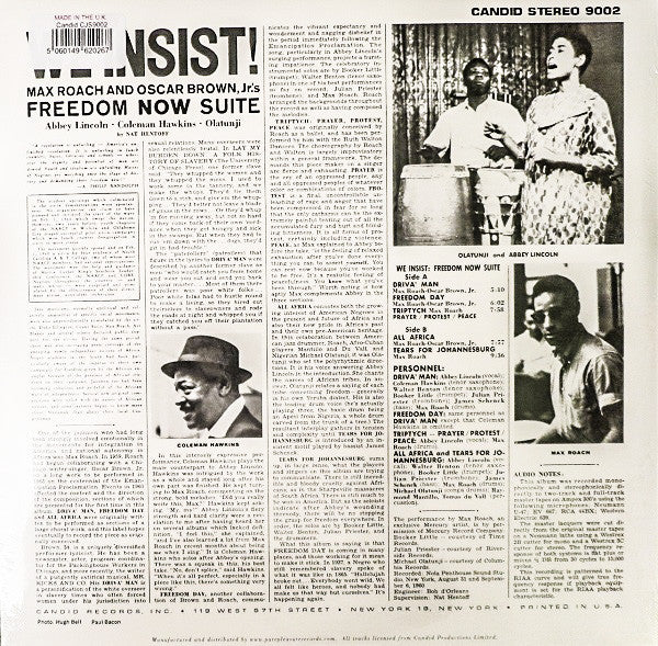 We Insist! (Max Roach's – Freedom Now Suite)