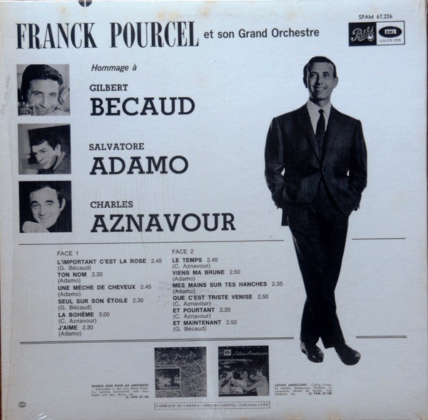 Hommage A: Becaud, Adamo, Aznavour