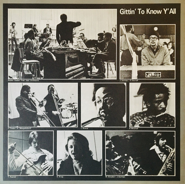 Gittin' To Know Y'All