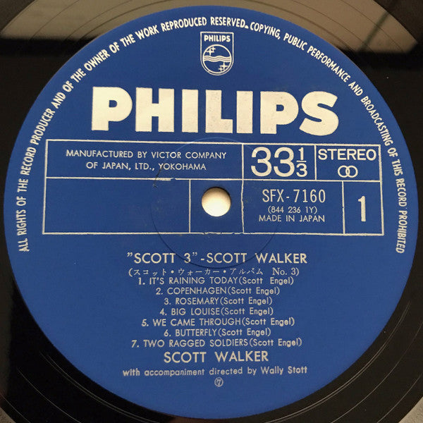 Scott 3 = スコット・ウォーカー・アルバム No.3