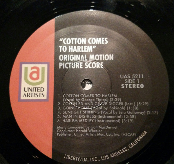 Cotton Comes To Harlem (Original Motion Picture Score)