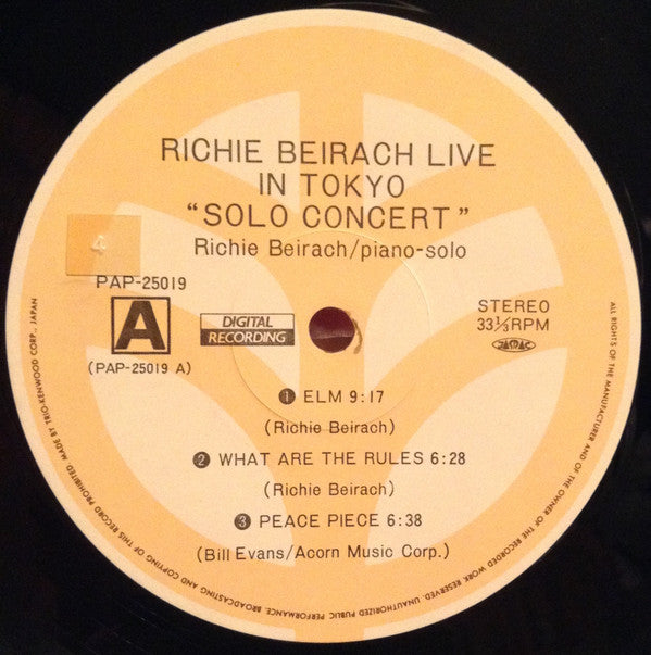 Live In Tokyo “Solo Concert”
