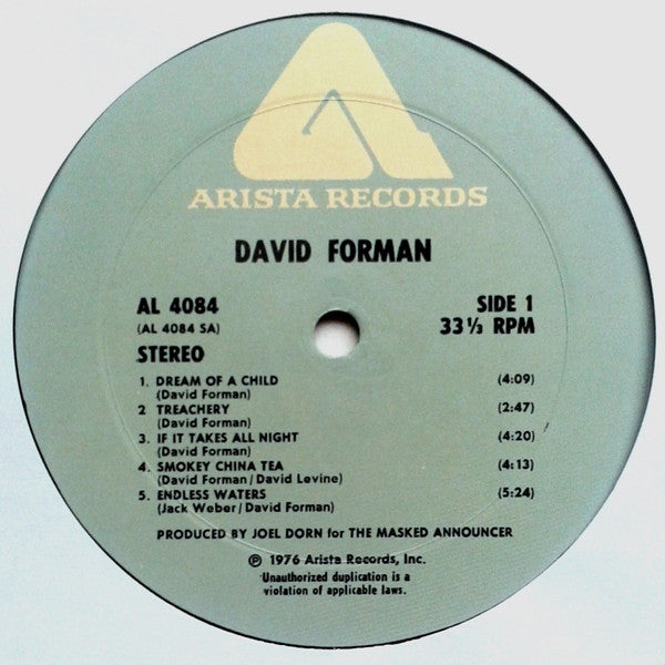 David Forman