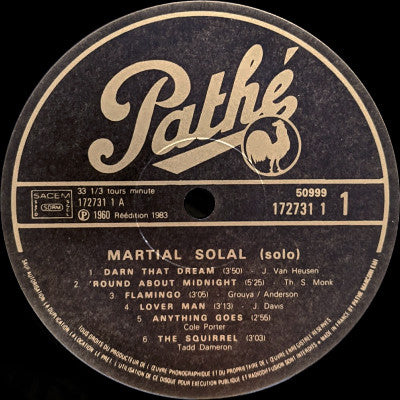 Martial Solal - 1960 Tome 1