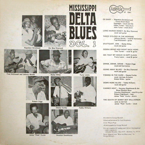 Mississippi Delta Blues Vol. 1