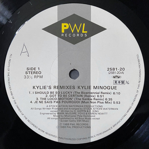 Kylie's Remixes