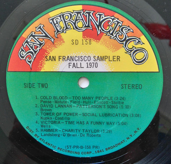 San Francisco Sampler - Fall 1970