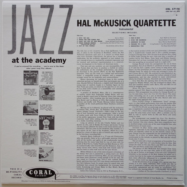 Jazz At The Academy