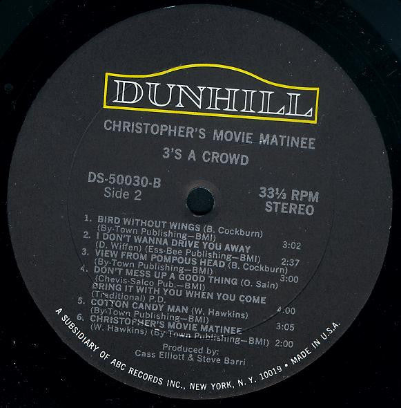 Christopher's Movie Matinee