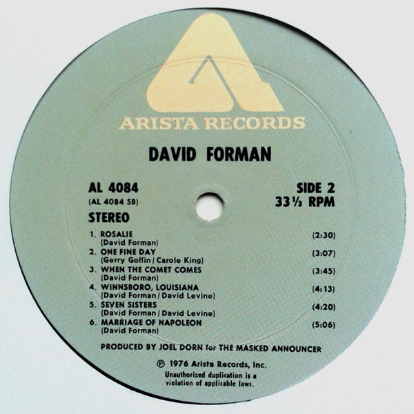 David Forman