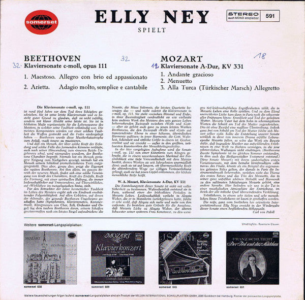 Beethoven - Sonate Op.111 / Mozart - Sonate A-Dur Mit Dem Türkischen Marsch