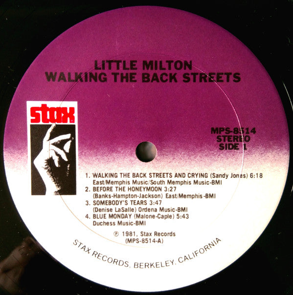 Walkin' The Back Streets