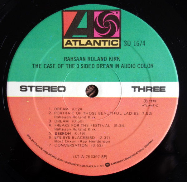 The Case Of The 3 Sided Dream In Audio Color