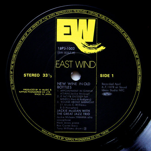 New Wine In Old Bottles