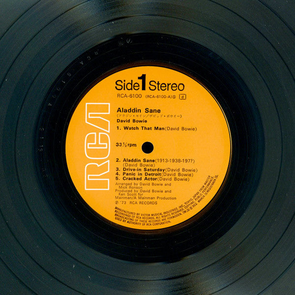 Aladdin Sane = アラジン · セイン