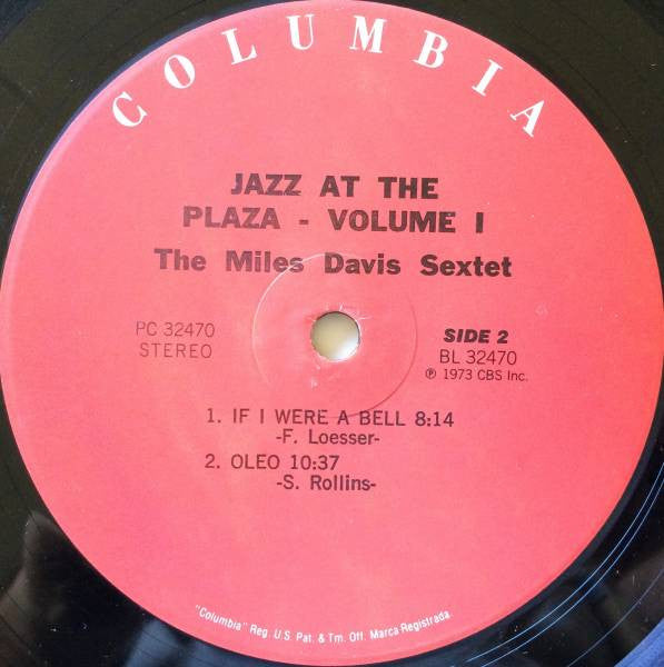 Jazz At The Plaza Volume 1