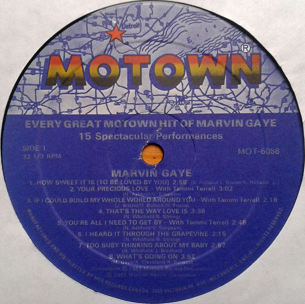 Every Great Motown Hit Of Marvin Gaye (15 Spectacular Performances)