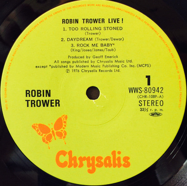 Robin Trower Live!