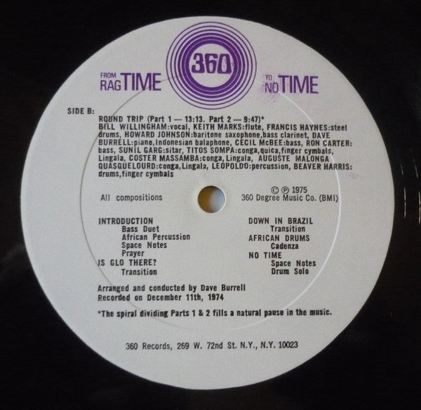 From Rag Time To No Time