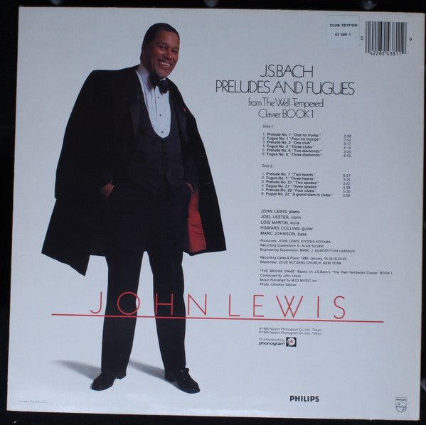 J.S. Bach Preludes And Fugues From The Well-Tempered Clavier Book 1