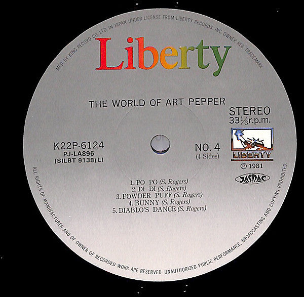 The World Of Art Pepper