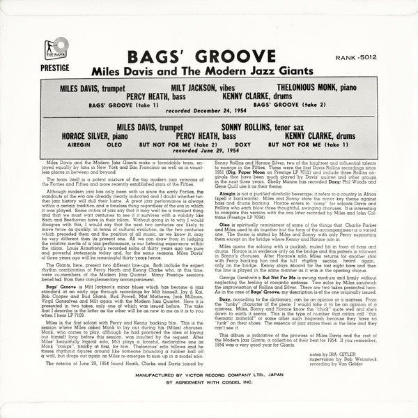 Bags Groove