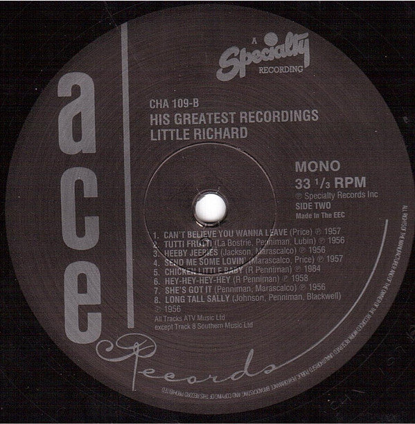 His Greatest Recordings