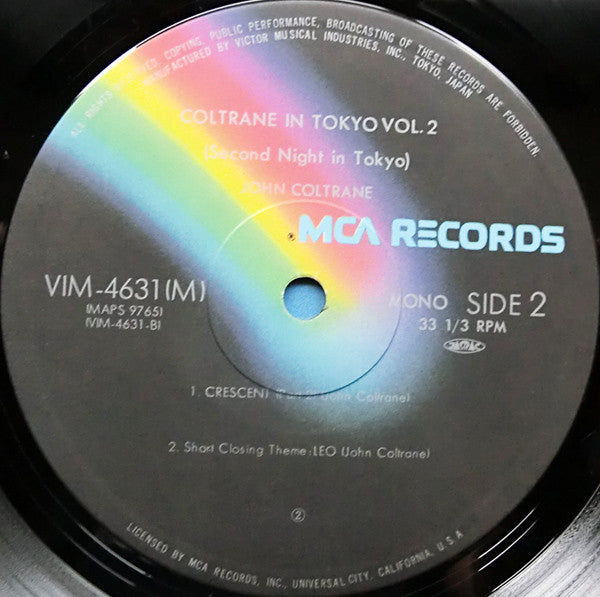 Coltrane In Tokyo Vol.2