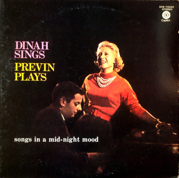 Dinah Sings, Previn Plays