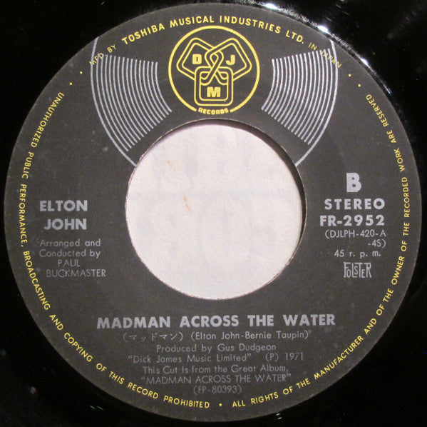 Levon / Madman Across The Water