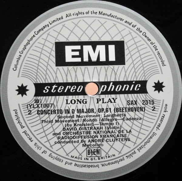 Violinkonzert D-Dur Op. 61