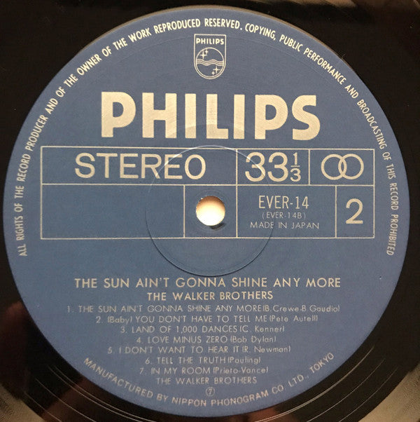 The Sun Ain't Gonna Shine Anymore = 太陽はもう輝かない