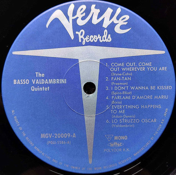 Basso Valdambrini Quintet